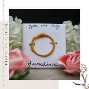 Knit Amber Ring - Beautiful Day Jewelry